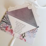 Kartka ślubna kopertówka - gołąbki 1 - życzenia