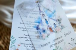 Zaproszenie na I Komunię Świętą wzór 10