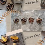 Ekskluzywna broszka w kształcie żuka z koralików i kryształów - 