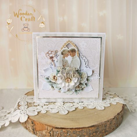 Romantyczna kartka ślubna "Lifetime Loving 2"
