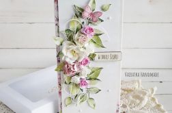 Kartka ślubna w pudełku, 503