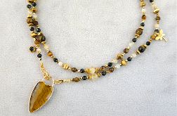 Dłuższy naszyjnik Tigris