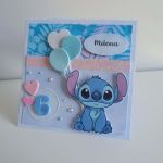 Kartka na urodziny Stitch 3 - Kartka na urodziny Stitch 3