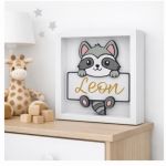 Personalizowana Ramka z Imieniem Dziecka szop - szop2