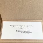 099,Kartka na ślub w eco z obrączkami - 099,Kartka na ślub w eco z obrączkami