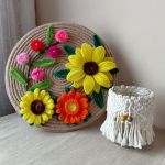 Kompozycja kwiatowa z margaretkami - Kompozycja kwiatowa z margaretkami