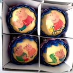 Zestaw bombek choinkowych dla dzieci ŚWINKA PEPPA - 