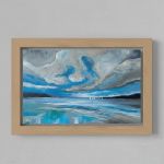 Morze-obraz akrylowy formatu 30/50 cm.  - 