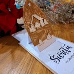 Karta świąteczna bożonarodzeniowa KH251122-1 - Kartka bożonarodzeniowa