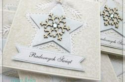 Kartka świąteczna z gwiazdką 4