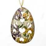 Ażurowa zawieszka, jajo, pisanka - 