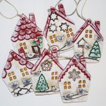 Choinkowe osiedle - ozdoby świąteczne, dekoracje choinkowe - 