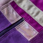 Shopperka no waste handmade patchwork unikatowa torba z resztek tkanin - 