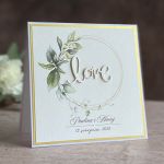 Kartka ślubna w ozdobnej kopercie, WA 23a - Kartka ślubna w ozdobnej kopercie