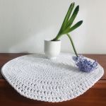 Podkładka na stół okrągła,pod talerz z sznurka.35cm - 