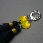 Alloys Collection /boho/ navy and yellow - 