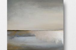 ABSTRAKCJA ZE ZŁOTEM-OBRAZ AKRYLOWY FORMATU 60/60 CM