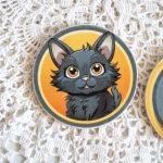 Para podkładek - Kocie Yin i yang - Seria * Koziołkowe Love * to nasze produkty, które są z nami od zawsze. Najczęściej kupowane przez klientów. Najbardziej ukochane nie tylko przez dzieci. * * * Drewno o pięknym kształcie idealnie nadaje się na podkładki. Wykonane metodą decoupage. Pokryte