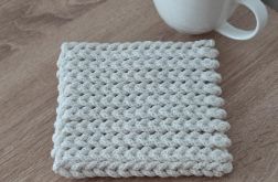 Podkładka szydełkowa pod kubki 16cmx16cm