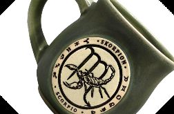 Kubek Ceramiczny 300 ml ze Znakiem Zodiaku Skorpion – Rękodzieło