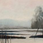 ZIMA-praca formatu 18/24 cm . - 