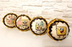 Zestaw bombek choinkowych dla dzieci SPONGEBOB
