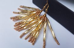 Kolczyki Gold Stick