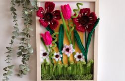 Kompozycja kwiatowa z makami