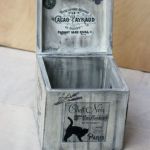 Pudełko Chat Noir - kuferek na drobiazgi
