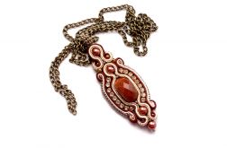 Naszyjnik-wisior Antyczny brąz