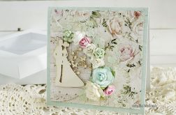 Kartka ślubna w pudełku, 155