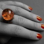 Prawdziwe Kwiaty PIERŚCIEŃ - 