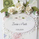 Kartka ślubna w pastelowych kolorach v.2 - ślubna kartka w pastelach 4