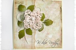 Elegancka kartka urodzinowa