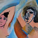 duży obraz pablo picasso panny z awinionu - 