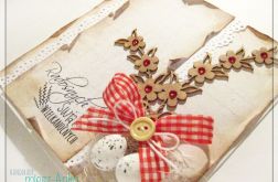 Kartka wielkanocna z jajeczkami 3