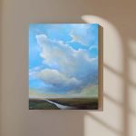 Pejzaż-obraz akrylowy formatu 60x50 cm . - 