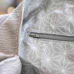 Duża torba podróżna z tłoczonego weluru – unikat handmade no waste - 