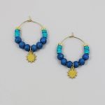 Kolczyki ze słoneczkami. - Kolczyki ze słoneczkami.