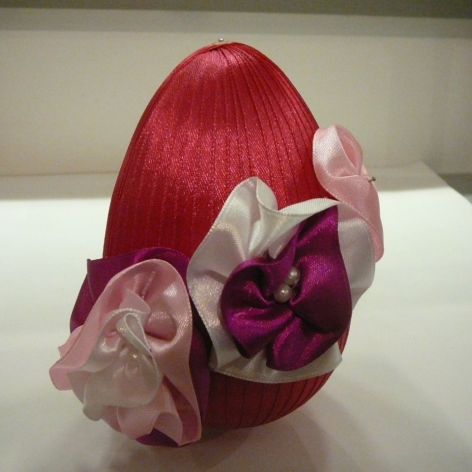 Jajo Wielkanocne - Kwiaty Pink