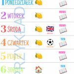 Personalizowany kalendarz dla dziecka. Materiał edukacyjny - Przykład projektu