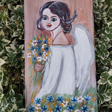 obraz malowany - Lato