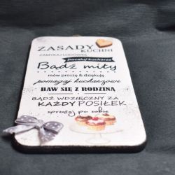 Zawieszka Zasady naszej kuchni