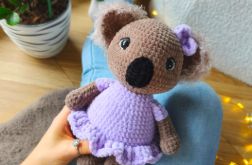 Koala dziewczynka, Miś pluszowy na prezent, Przytulanka dla dziecka