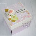 WZÓR Exploding Box Ślubny dla Nowożeńców - 