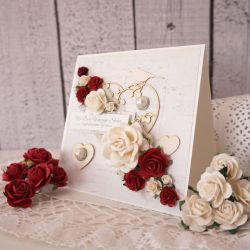 W dniu ślubu - biel i czerwień