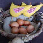 Wiosenna ptaKURA - zawieszka - 