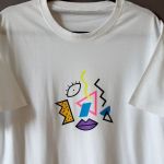 Koszulka ręcznie malowana picasso unisex - Koszulka picasso