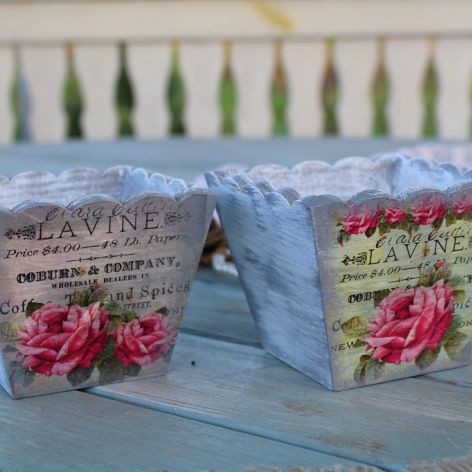 DONICZKi NA KWIATY, SHABBY CHIC, róże