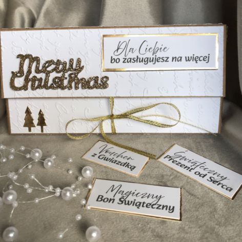 Opakowanie świąteczne! Voucher! Gotówka! Wybierz swój napis! #2